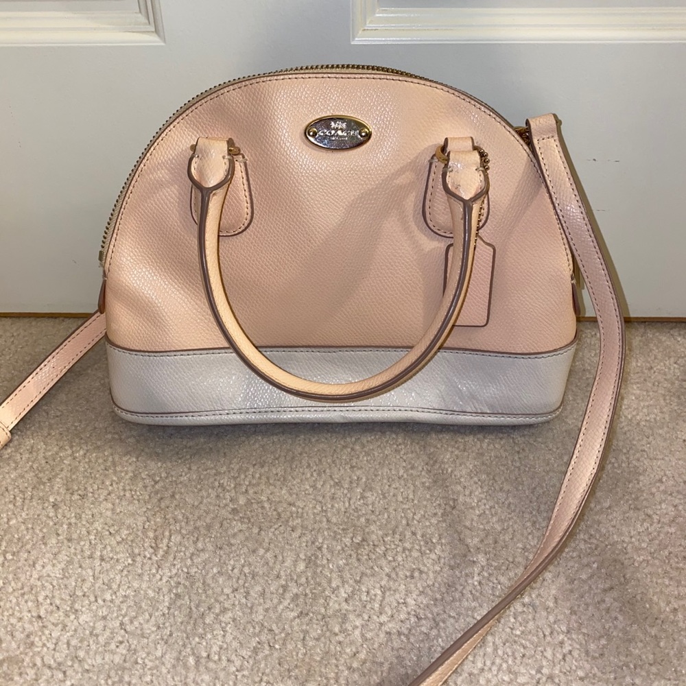 Coach cross body purse